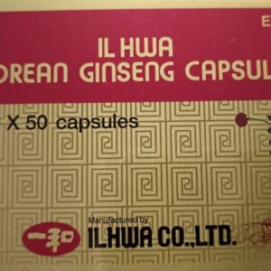 CÁPSULAS DE GINSENG COREANO 500 MG